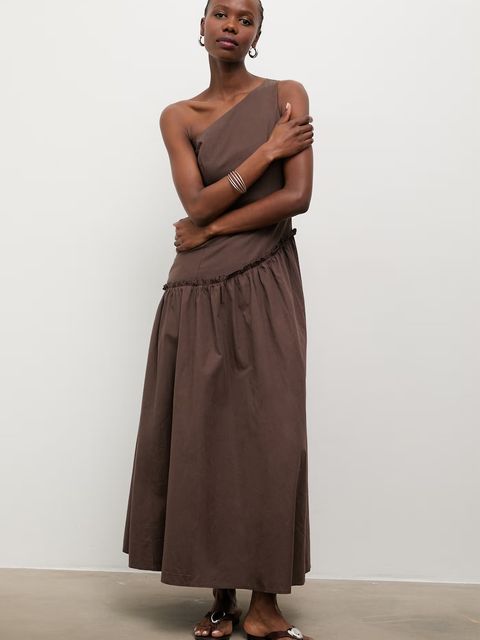 Answear.LAB sukienka rozkloszowana bawełniana - zdjęcie produktu nr 1