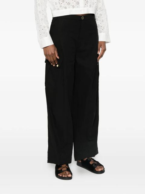 PINKO Rosalin cargo trousers - Black