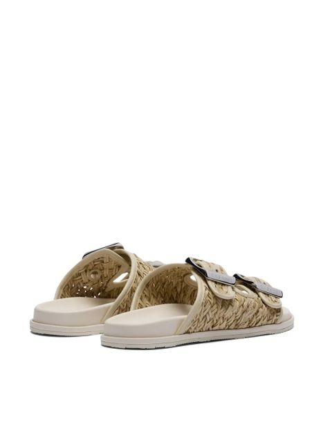 Casadei Birky braided sandals - Neutrals