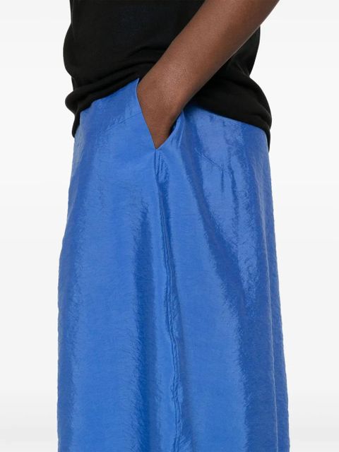 TOTEME Parachute midi skirt - Blue