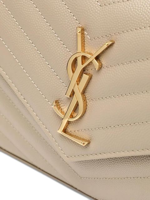 Saint Laurent Envelope chain wallet - Neutrals