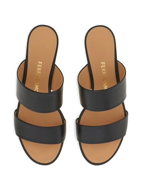 Ferragamo 40mm bauble heel-detail sandals - Black