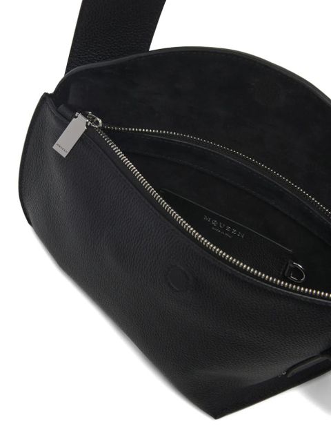 Alexander McQueen T-Bar Sling logo-detail shoulder bag - Black