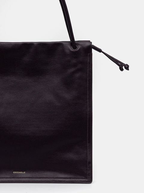 Coccinelle torebka skórzana kolor fioletowy E1 SS5 11 01 01