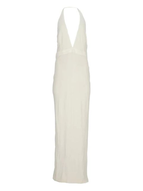 TOM FORD halterneck maxi dress - White - zdjęcie produktu nr 1