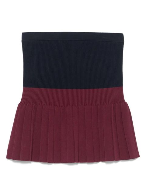 SANDRO plissé skirt - Blue - zdjęcie produktu nr 1