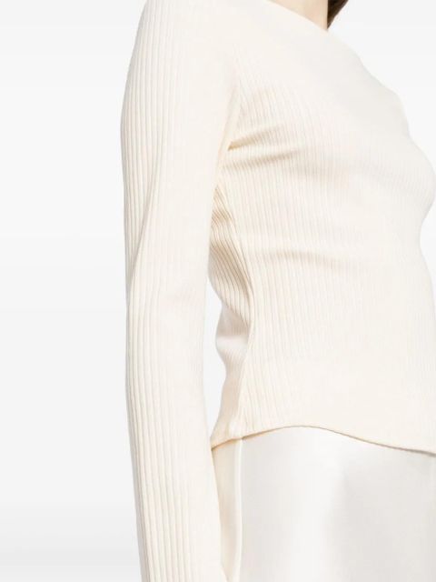 Reformation Miller ribbed top - Neutrals