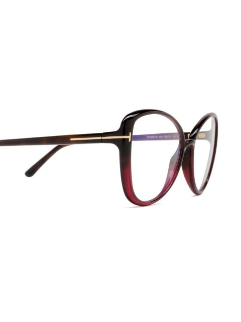TOM FORD Eyewear cat-eye glasses - Brown - zdjęcie produktu nr 2