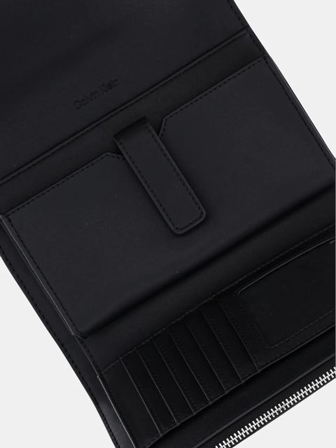 Calvin Klein portfel damski kolor czarny LV04F1031G