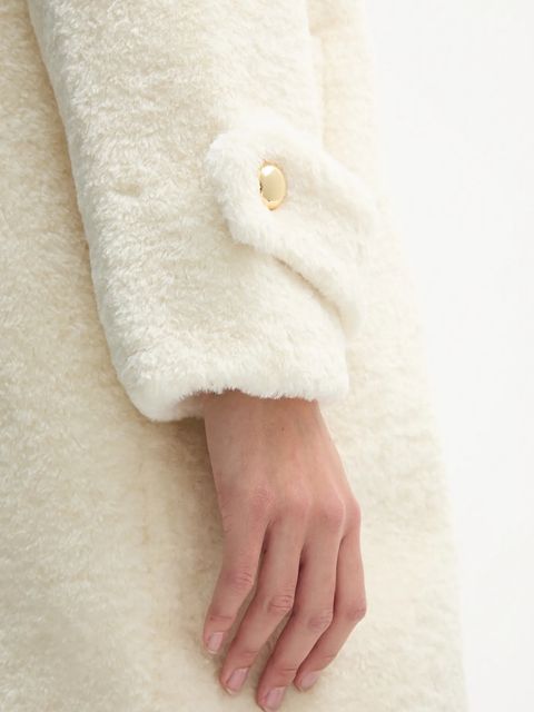 Gaudi płaszcz kolor beżowy 521FD39001