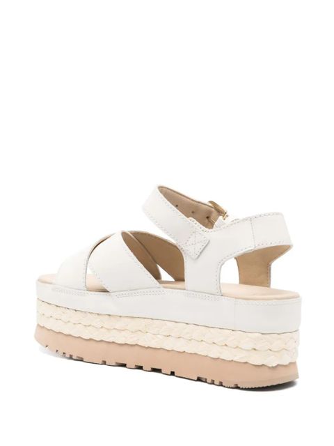 UGG 60mm leather sandals - Neutrals