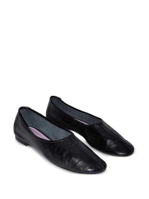 BY FAR Prudence ballerina shoes - Black