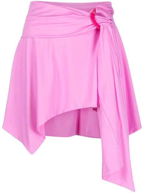 The Attico asymmetric mini skirt - Pink - zdjęcie produktu nr 1