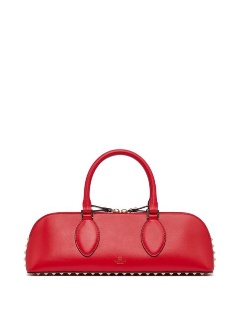 Valentino Garavani Rockstud E/W leather handbag - Red