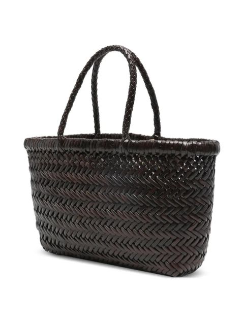 DRAGON DIFFUSION Mini Flat Gora tote bag - Brown