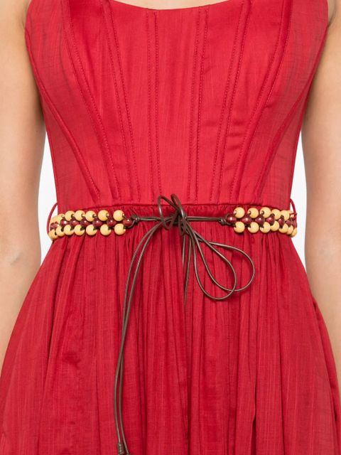 ZIMMERMANN cotton dress - Red - zdjęcie produktu nr 2