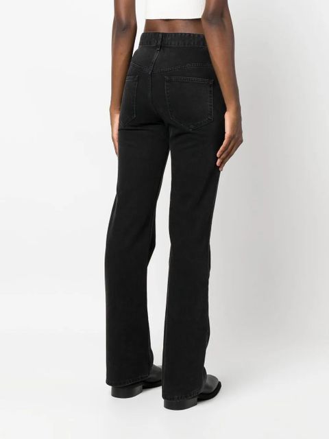 MARANT ÉTOILE Belvira bootcut jeans - Black