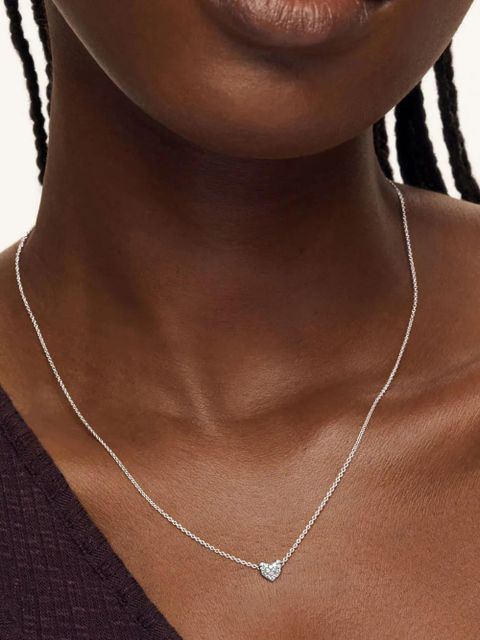 Monica Vinader Heart necklace - Silver