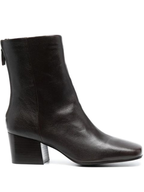 LEMAIRE 60mm leather ankle boots - Brown - zdjęcie produktu nr 1