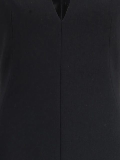 Givenchy V-neck midi dress - Black