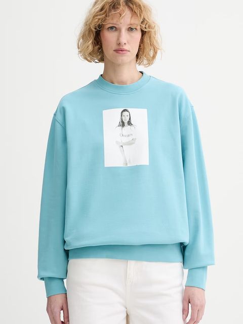 Calvin Klein bluza damska bawełniana - zdjęcie produktu nr 1