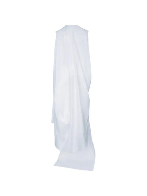 Jacquemus ruffled asymmetric dress - White - zdjęcie produktu nr 2