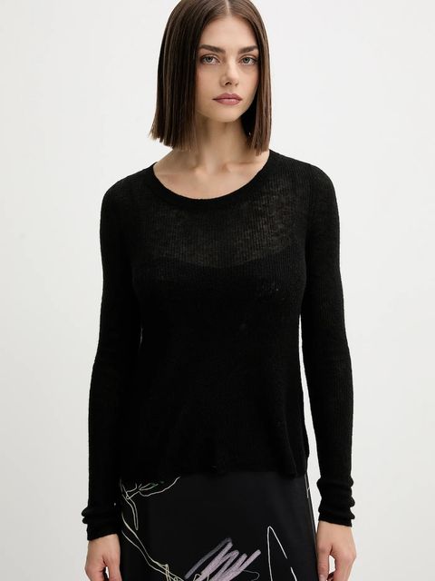 Desigual sukienka KALA kolor czarny midi rozkloszowana 25WWVK25