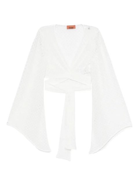 Missoni tie-waist top - White - zdjęcie produktu nr 1