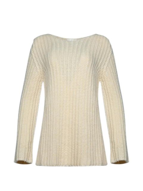 The Row crew-neck sweater - Neutrals - zdjęcie produktu nr 1