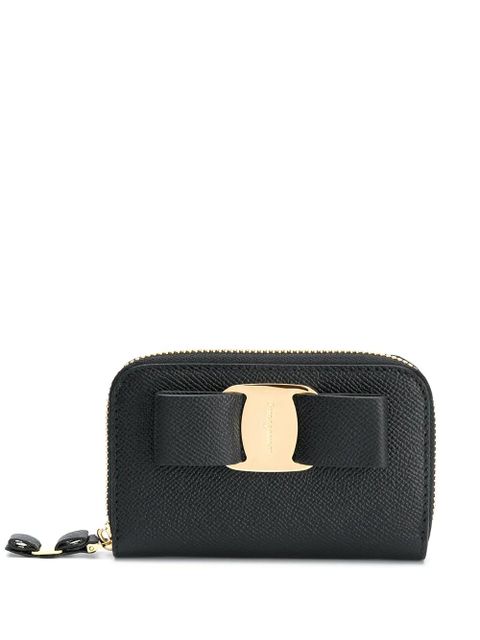 Ferragamo bow detail purse - Black - zdjęcie produktu nr 1
