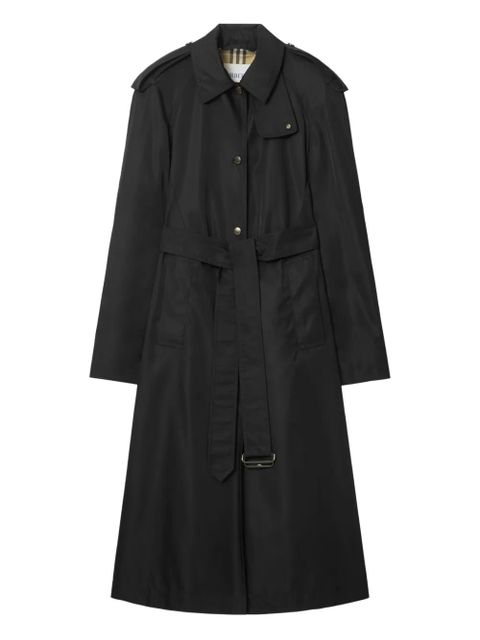 Burberry belted trench coat - Black - zdjęcie produktu nr 1
