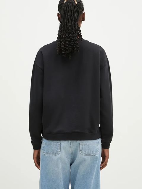 Kenzo bluza bawełniana by Verdy Regular Sweatshirt damska kolor czarny z nadrukiem FE52SW1274MF.99