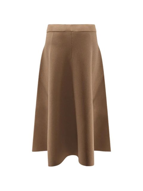 Max Mara elastic flared skirt - Brown - zdjęcie produktu nr 2