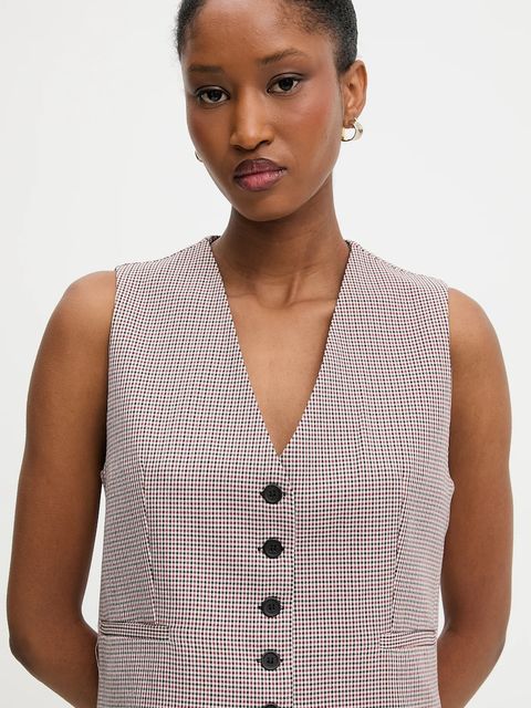 Answear Lab komplet damski kolor czerwony - zdjęcie produktu nr 2