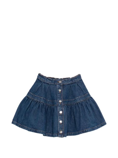 Maje button-up mini skirt - Blue - zdjęcie produktu nr 1
