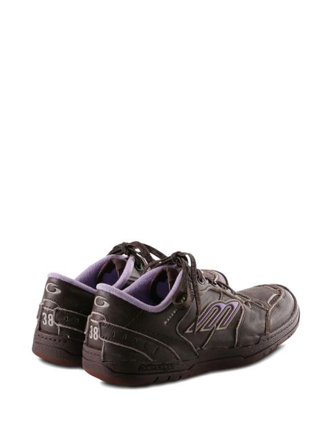 Balenciaga lace-up sneakers - Brown