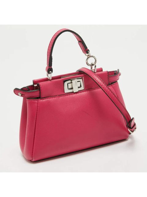 Fendi Pre-Owned 2015 micro Peekaboo two-way bag - Pink