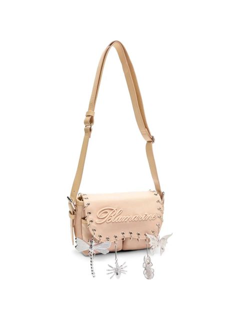 Blumarine embellishment shoulder bag - Neutrals