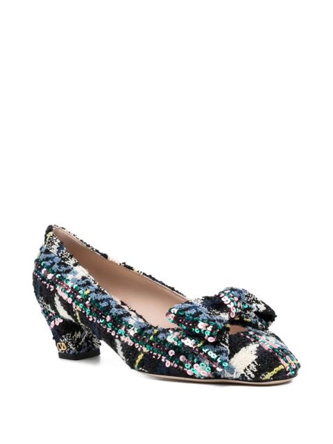 Valentino Garavani 45mm Bowow pumps - Black