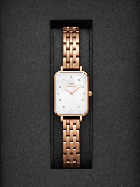 Daniel Wellington zegarek Quadro Lumine Quadro Lumine damski kolor złoty