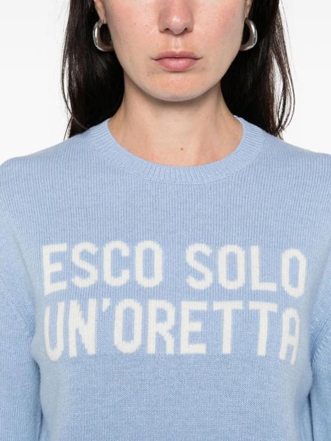 MC2 Saint Barth New Queen crewneck sweater - Blue