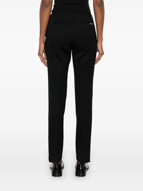 The Attico virgin wool trousers - Black