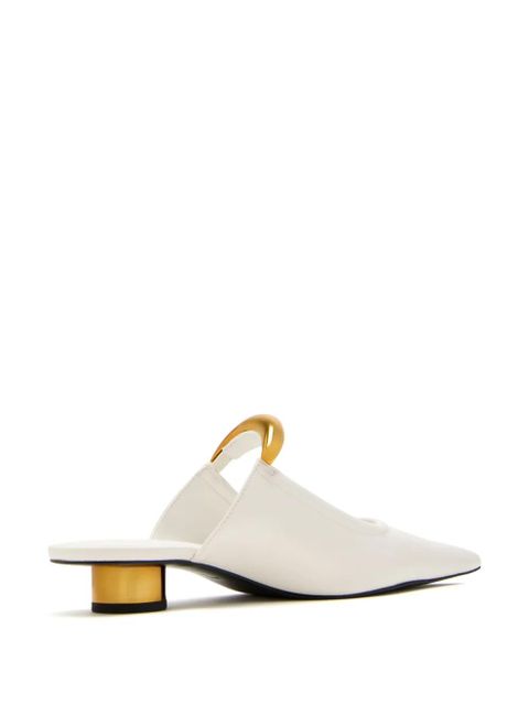 JW Pei Helena mules - White