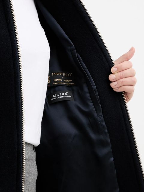 Samsoe Samsoe kurtka wełniana ALMA