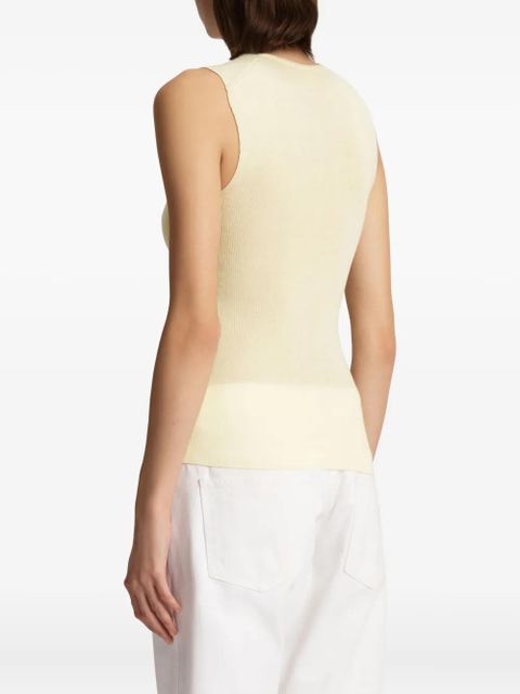 KHAITE Renato top - Yellow