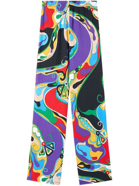PUCCI Orchidee print trousers - Purple - zdjęcie produktu nr 1