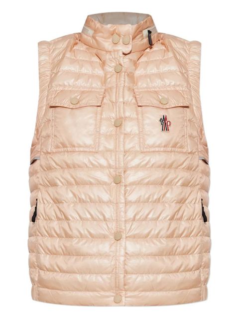 Moncler Grenoble Gumiane gilet - Pink - zdjęcie produktu nr 1