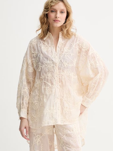 Twinset koszula damska z lyocellem - zdjęcie produktu nr 1