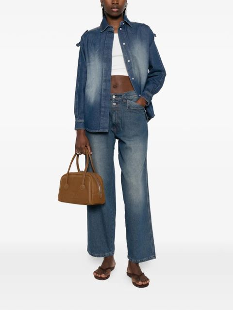 Gimaguas shoulder-tab buttoned shirt - Blue - zdjęcie produktu nr 2