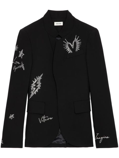 Zadig&Voltaire Very Heart blazer - Black - zdjęcie produktu nr 1
